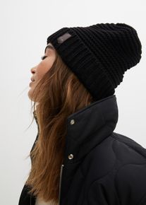 Bonnet en noir, Taille Onesize, bonprix