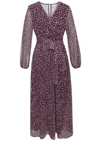 Lascana Kleid Damen Gr&ouml;&szlig;e 38 mauve / brombeer Sommerkleid