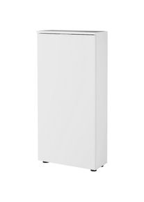 Livetastic Schuhschrank , Weiss , Holzwerkstoff , 4 F&auml;cher , 50x103x22 cm , stehend , Garderobe, Schuhaufbewahrung, Schuhschr&auml;nke