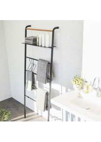 Garderobe , Schwarz , Metall , Garderobe, Garderobensets & -serien, Garderoben-Sets