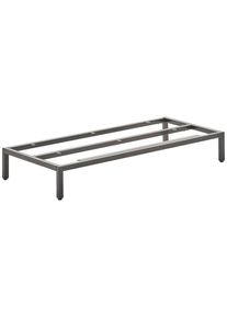 Novel Fussgestell , Schwarz , Metall , 90x13x40.5 cm , Wohnzimmer, TV M&ouml;bel, Lowboards