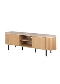 Mid.you Lowboard , Eichefarben , Metall , 160x52x40 cm , stehend , Wohnzimmer, TV M&ouml;bel, Lowboards, Lowboards stehend