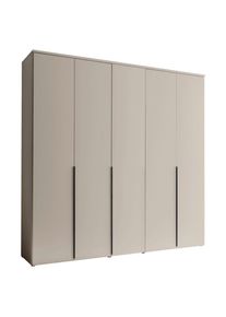 CARRYHOME Dreht&uuml;renschrank , Kaschmir , Holzwerkstoff , 3 F&auml;cher , 225x225x52 cm , Schlafzimmer, Komplette Schlafzimmer und Serien, Schlafzimmerserie