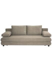 Livetastic Schlafsofa , Taupe , Kunststoff , F&uuml;llung: Schaumstoff,Schaumstoff , 197x77x81 cm , Stoffauswahl , Wohnzimmer, Sofas & Couches, Schlafsofas, Schlafsofas mit Bettkasten