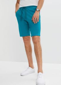 Sweat-Bermuda in Regular Fit in petrol, Gr&ouml;sse 44/46 (S), bonprix