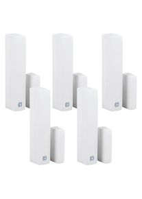homematic IP &Eacute;l&eacute;ment de commande smart home &raquo;Fenster- und T&uuml;rkontakt mit Magnet 5er Set&laquo;