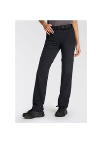 CMP, Unisex, CMP Zip-off-Hose &raquo;WOMAN ZIP OFF PANT&laquo; mit Reissverschlusstaschen, elastisches Material, schnell trocknend, antracite, 48, N-Gr, Zip-off-