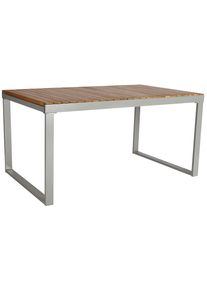 Merxx, Merxx Gartentisch &raquo;Monaco&laquo; BxTxH: 150/200 x 90 x 74 cm, braun, B/H/T: 90 cm x 74 cm x 90 cm