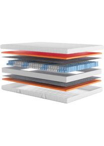 Goodproduct, GOODproduct Taschenfederkernmatratze &raquo;Black Diamond Comfort, Matratze 90x200, 140x200 cm & weitere Gr&ouml;ssen&laquo; 20 cm hoch 500 Federn 1 Stk. 