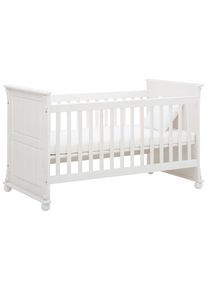 Goodproduct, GOODproduct Babybett &raquo;Aimo. Landhausstil, mit Kassetten, stabile und hochwertige Qualit&auml;t&laquo; aus Massivholz (Kiefer); FSC -Holz 
