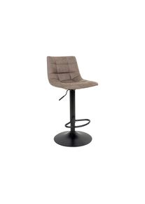 House Nordic, Barhocker &raquo;Bar Middelfart 2&laquo;, aschbraun, schwarz, B/H/T: 43 cm x 88 cm x 43 cm
