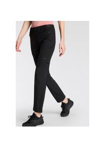 CMP, Unisex, CMP Zip-off-Hose &raquo;WOMAN ZIP OFF PANT&laquo; mit Reissverschlusstaschen, elastisches Material, schnell trocknend, nero, 44, N-Gr, Zip-off-Hose 