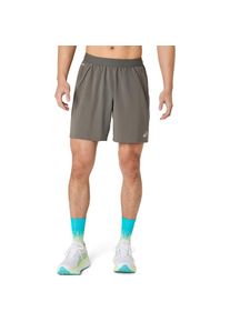asics, Unisex, Laufshorts &raquo;ROAD 2-N-1 7IN SHORT&laquo; ACTIBREEZE Technologie, Schnelltrocknend, Atmungsaktiv, truffle grau, XXL, N-Gr, Laufshorts mit 2-in-