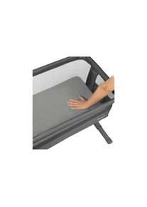 Ackerman Beistellbett &raquo;Zina&laquo;, dunkelgrau, Kunststoff, Metall, Stahl