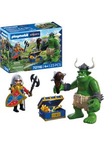 Playmobil Jeu de construction &raquo;Troll mit L&ouml;wenritterschatz (72116), Knights&laquo;