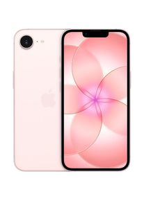 Apple, Smartphone &raquo;iPhone 17e&laquo; Soft Pink, soft pink, Schutz vor Wasser und Staub &mdash; Nach IEC Norm 60529 unter IP68 klassifiziert (bis zu 6 Meter f&uuml;r 
