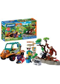 Playmobil, Konstruktions-Spielset &raquo;Zoo: Tierpflegermobil (72072), Animals & Friends&laquo; Made in Europe, bunt, Einheitsgr&ouml;&szlig;e, Konstruktions-Spielset