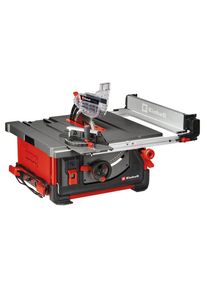 Ackerman Tischkreiss&auml;ge &raquo;TP-CC 10 T&laquo; mit Arbeitstisch aus Aluminiumguss mit h&ouml;henverstellbarer Tischeinlage, rot, schwarz, wei&szlig;, Robuster, exakt einstellbarer 