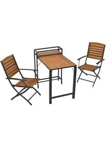 Merxx Set de balcon &raquo;Santorin&laquo; 3 cuis tlg.