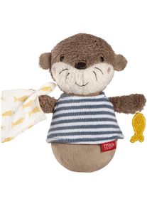 babyFEHN Fehn, Greifspielzeug &raquo;Otter Theo, Mini-Stehauf Otter&laquo;, braun, Einheitsgr&ouml;&szlig;e, Greifspielzeug