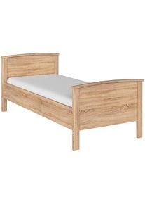 Rauch, Rauch Funktionsbett &raquo;Bett Einzelbett Komfortbett Holzbett TORRENT&laquo; Bettseitenh&ouml;he 44,6 cm, Gr&ouml;ssen: 90x200 cm, 100x200 cm, in Komforth&ouml;he, 