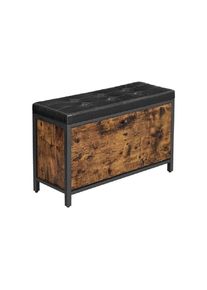 VASAGLE Armoire &agrave; chaussures &raquo;80 x 51 cm, Braun&laquo;