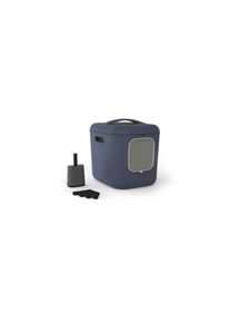 Rotho, Rotho Katzentoilette &raquo;Bea XL&laquo;, blau, B/H/L: 49,9 cm x 57,6 cm x 61,4 cm