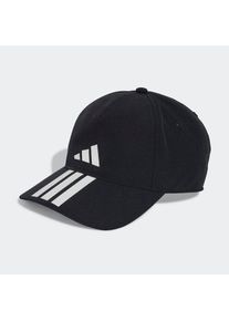 adidas Performance, Unisex, adidas Performance Baseball Cap &raquo;3-STREIFEN CLIMAPROOF&laquo; mit Climacool Technologie, f&uuml;r Erwachsene, schwarz, wei&szlig;, 