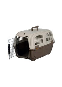 Trixie, Trixie Tiertransportbox &raquo;Transportbox Skudo&laquo;, hellbraun, taupe, Kunststoff, B/H/T: 55 cm x 36 cm x 35 cm