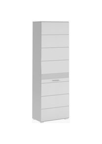 Home Affaire, Home Affaire Garderobenschrank &raquo;Malm&ouml;, H&ouml;he 190 cm, 1 T&uuml;r, 3 Einlegeb&ouml;den, 1 Kleiderstange&laquo; T&uuml;ranschlag wechselbar, hochwertige MDF 