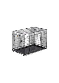 Ferplast Caisse de transport pour animaux &raquo;Dog-Inn 75 - faltbare Metallbox&laquo;