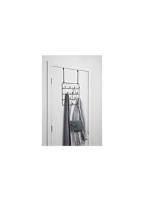 Umbra, Garderobenleiste &raquo;Estique&laquo;, braun, schwarz, Metall, B/H/T: 36 cm x 60 cm x 9 cm