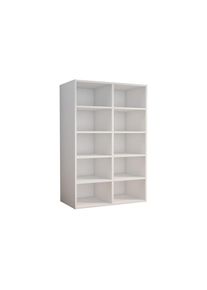 Vcm, Vcm Schuhregal, wei&szlig;, MDF, B/H/T: 55 cm x 83,9 cm x 29,5 cm