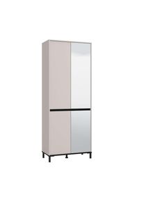 Home Affaire Armoire &agrave; chaussures &raquo;Flannan, Schuhregal, Schuhkommode, Gesamth&ouml;he 205,5 cm&laquo; avec porte miroir, huit &eacute;tag&egrave;res et un tiroir, largeur 