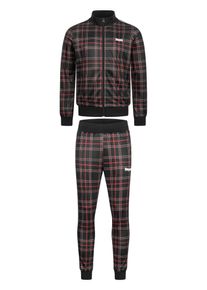 Lonsdale Surv&ecirc;tement 'Welwyn' Homme rouge fonc&eacute; / noir / blanc taille XL