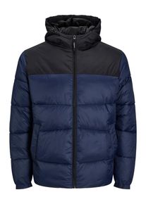 Jack & Jones JACK & JONES, Hommes Veste d&rsquo;hiver 'Chili', bleu marine / noir