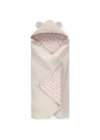 hauck, Babydecke &raquo;Baby Einschlagdecke, Snuggle N Dream beige bloom&laquo; mit Kapuze, beige bloom, Baumwolle