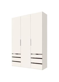 wimex, Kleiderschrank &raquo;Level by fresh to go&laquo; mit Schubladen, wei&szlig;, B/H/T: 150 cm x 236 cm x 58 cm