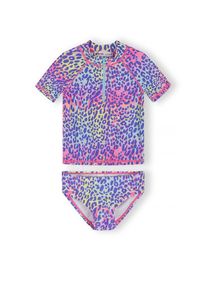 MINOTI Protection UV Filles bleu clair / jaune / violet / framboise taille 98-104