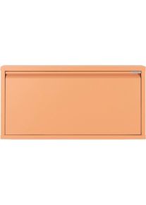 SPINDER DESIGN, Schuhschrank &raquo;Billi Schuhklapper&laquo; Metall, Breite 75 cm, Tiefe 12,5 cm, clay terra, Metall, B/H/T: 75 cm x 37,5 cm x 13 cm