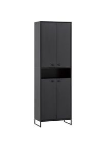 Schildmeyer, Schuhschrank &raquo;Janne, Schuhschrank, Made in Germany, B: 60 cm&laquo; Solide Verarbeitung - Dieses Produkt ist in Deutschland gefertigt, schwarz,