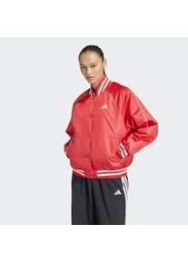 adidas Sportswear, Unisex, adidas Sportswear Bomberjacke &raquo;W STADIUM INS J&laquo;, pure ruby, XL, Bomberjacke mit Climawarm Isolation f&uuml;r ein warmes und 