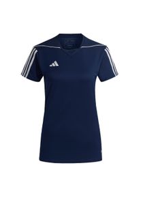 adidas Performance Shirt 'Tiro 23 League' Damen Gr&ouml;&szlig;e XXXL/4XL dunkelblau / wei&szlig;