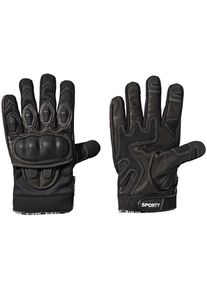 Nerf Nerve, NERVE Motorradhandschuhe &raquo;Sporty&laquo; mit Weitenverstellung, schwarz, XL, Motorradhandschuhe
