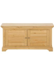 GOODproduct Banc &agrave; chaussures &raquo;Ayanna&laquo; Banc en pin massif, FSC , largeur 110 cm, hauteur d'assise 53 cm