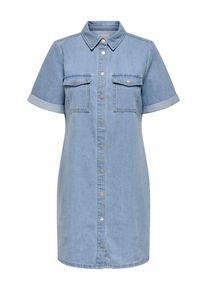 Jacqueline de Yong JDY Kleid 'JDYEsmee' Damen Gr&ouml;&szlig;e 34 blue denim Sommerkleid