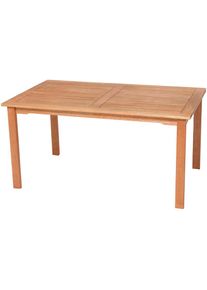 Merxx, Merxx Gartentisch &raquo;Santos&laquo; 90x150 cm, beige, B/H/T: 90 cm x 74,5 cm x 150 cm