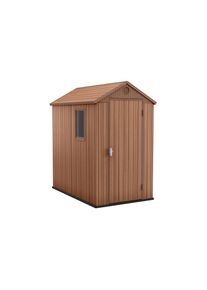 Keter, Gartenhaus &raquo;Darwin 4x6 braun&laquo;, bunt, Kunststoff