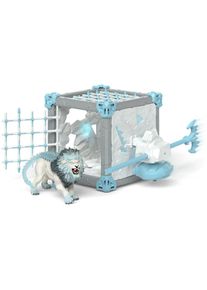 Schleich, Spielfigur &raquo;ELDRADOR CREATURES, BattleCave Eisl&ouml;we (42766)&laquo;, grau, Kunststoff