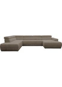 Goodproduct, GOODproduct Wohnlandschaft &raquo;Ballerup 359 x 228 cm, auch mit verstellbarer Sitztiefe&laquo; Kopfteile verstellbar, Pet Friendly Bezug, U-Form, 